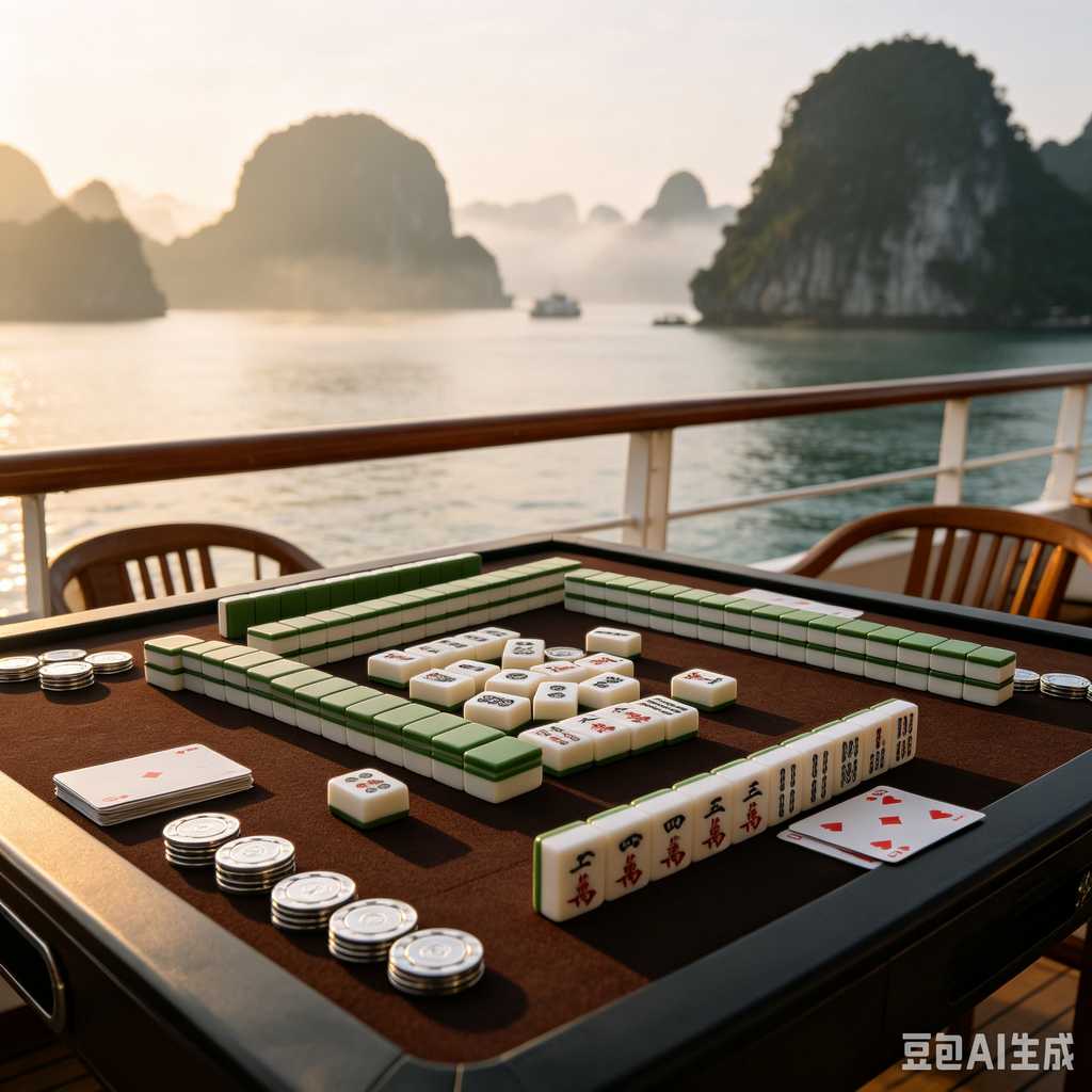 compact mahjong set for small home