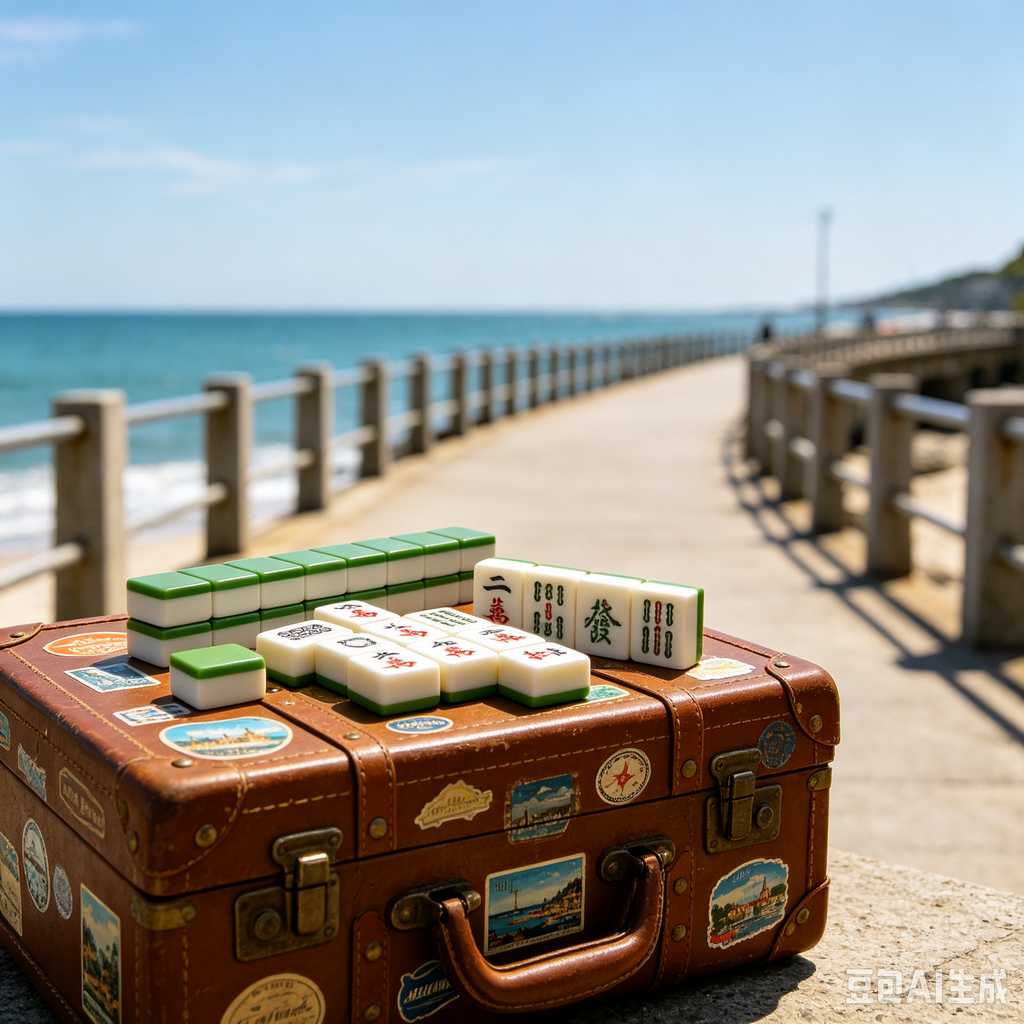 compact mahjong set for small home